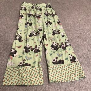 Nick & Nora Sleepwear Panda PJ Bottoms